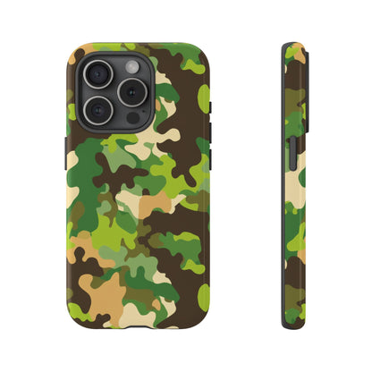 Camouflage Tough Phone Case — Military Camo Protective Cover