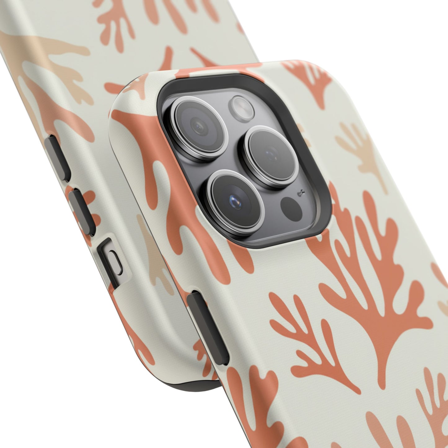 Coral Reef Magnetic Impact Phone Case — Protective MagSafe-Compatible Design