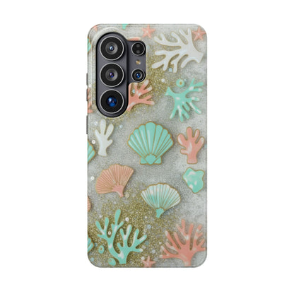 Seashell Coral Magnetic Impact Phone Case