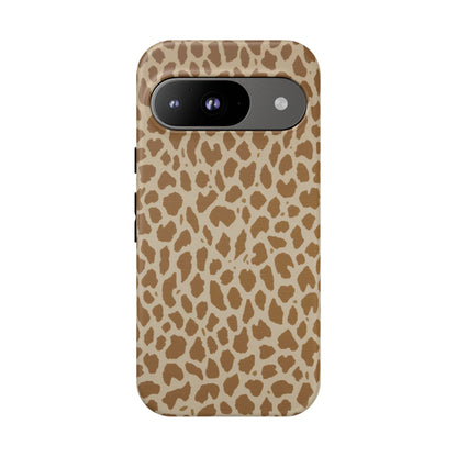 Leopard Print Tough Phone Case — Slim Protective Animal Pattern