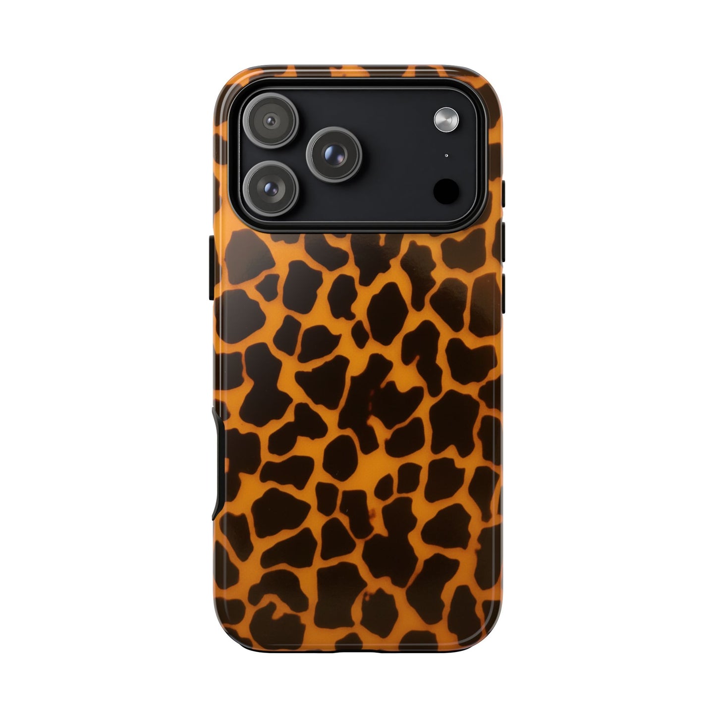 Leopard Print Tough Phone Case — Slim Protective iPhone Cover