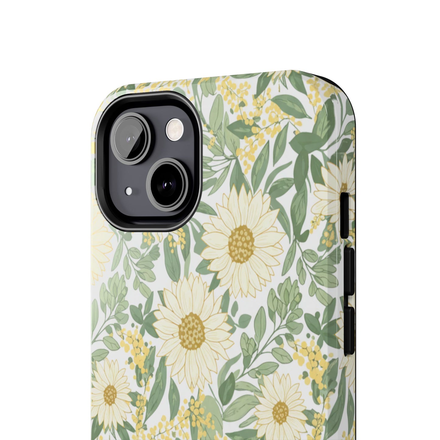 Daisy Meadow Tough Phone Case — Floral Protective Phone Cover