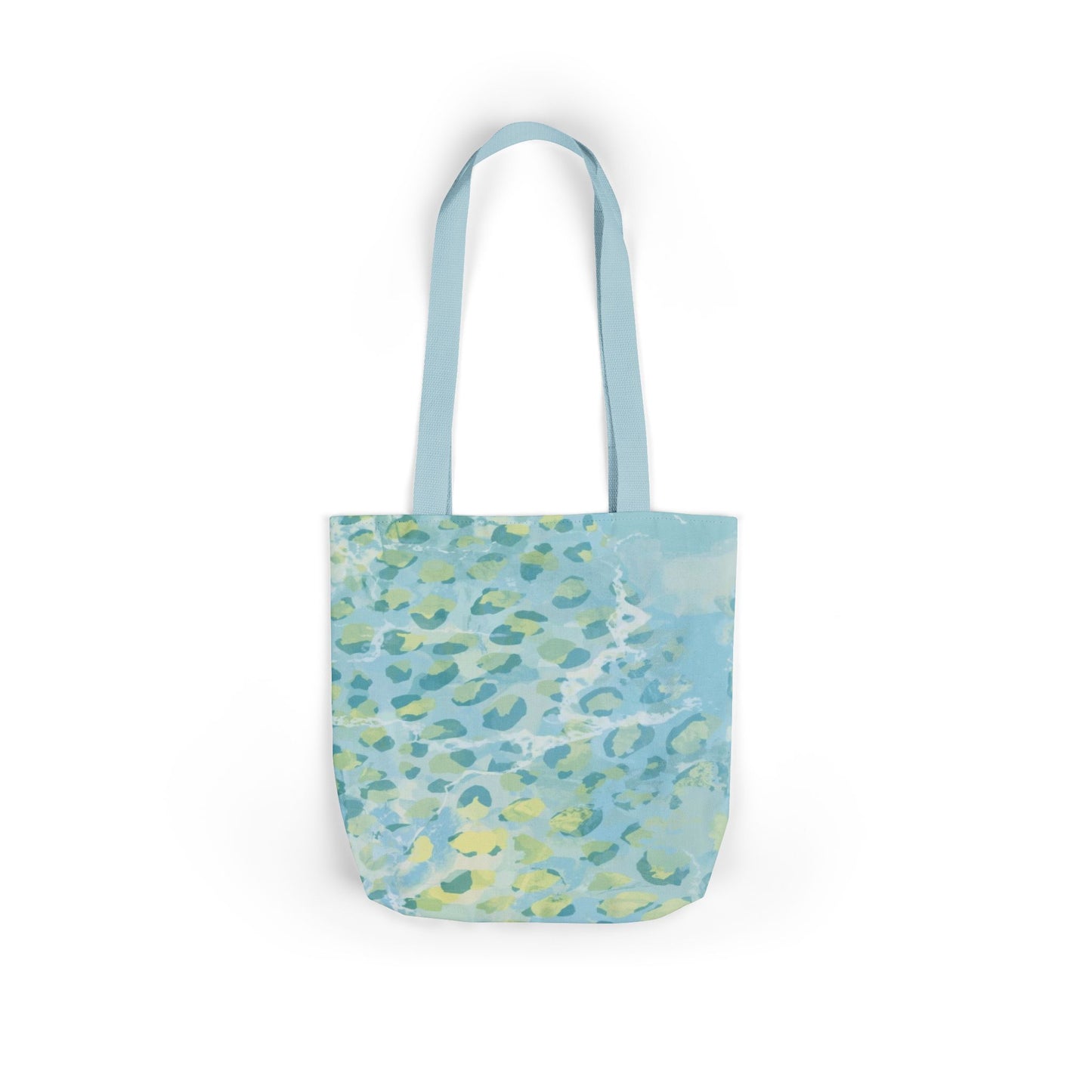 Blue Watercolor Seafoam Tote Bag