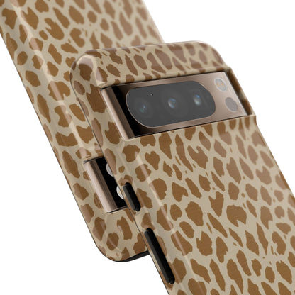 Leopard Print Tough Phone Case — Slim Protective Animal Pattern
