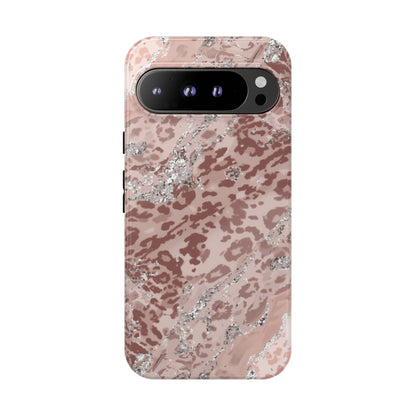 Tropical Monstera Phone Case — Colorful Leaf Protective Tough Case
