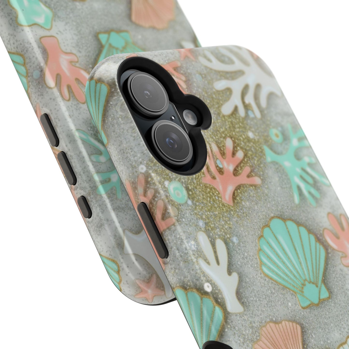 Seashell Coral Magnetic Impact Phone Case
