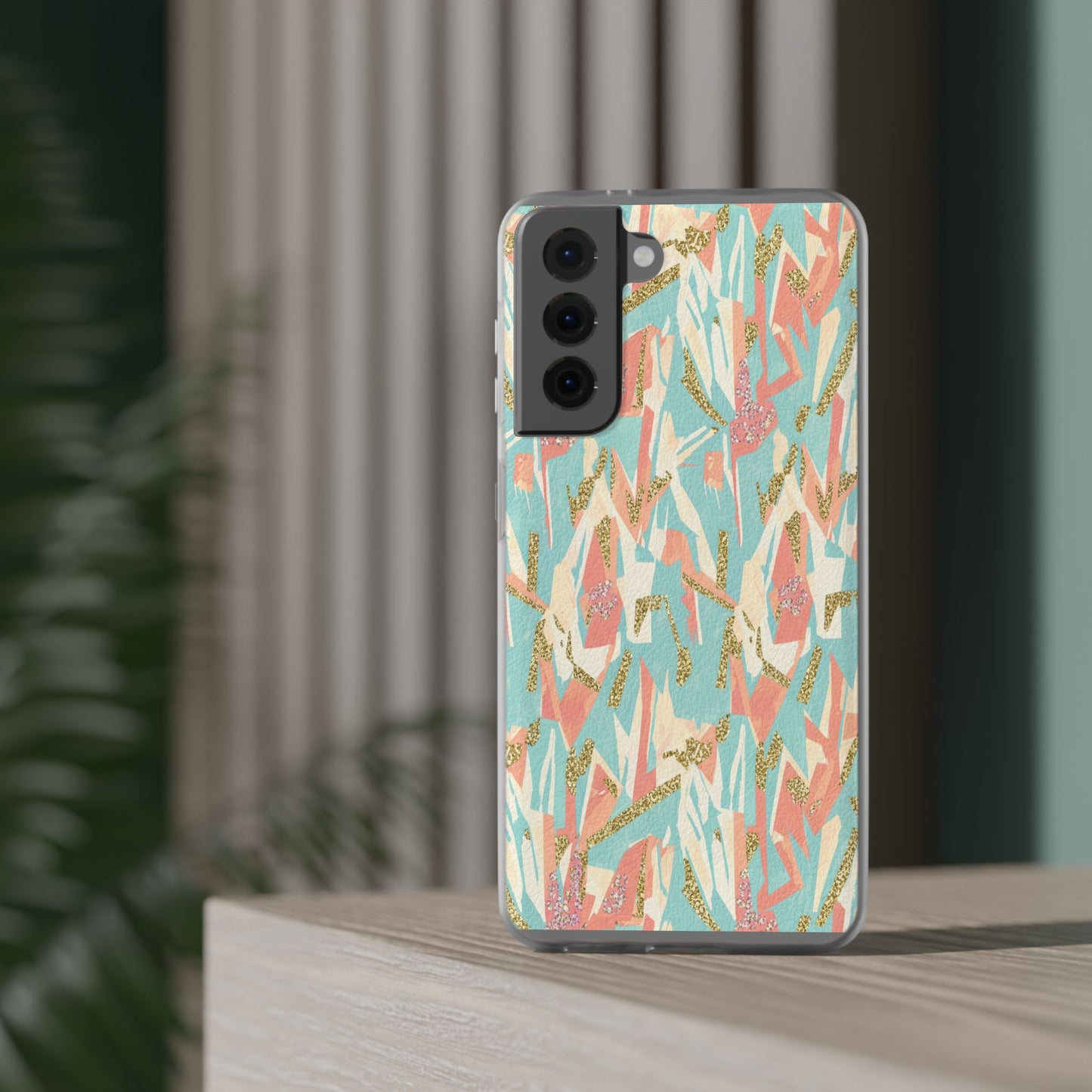 Pastel Abstract Floral Phone Case - Flexi Case