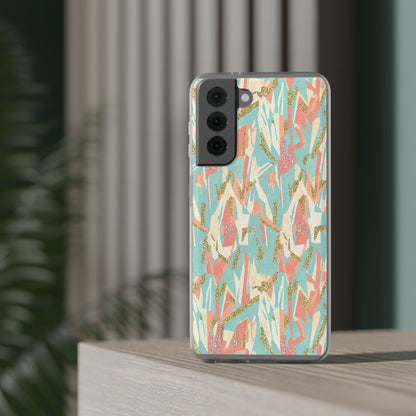 Pastel Abstract Floral Phone Case - Flexi Case