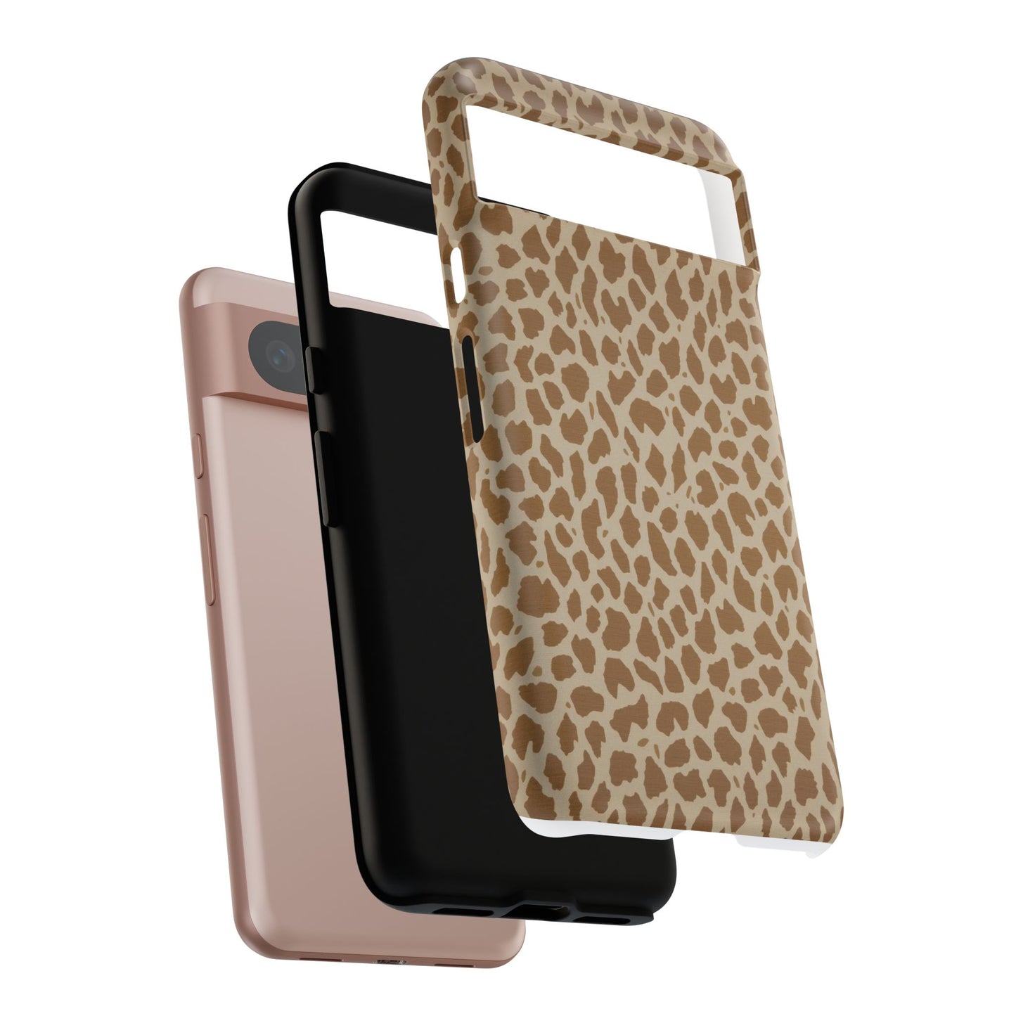 Leopard Print Tough Phone Case — Slim Protective Animal Pattern