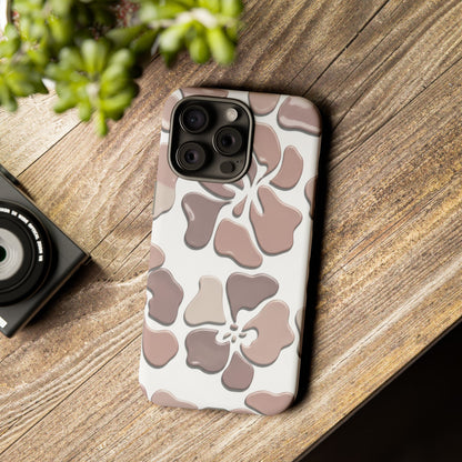 Tough Cases — Neutral Floral Tough Phone Case