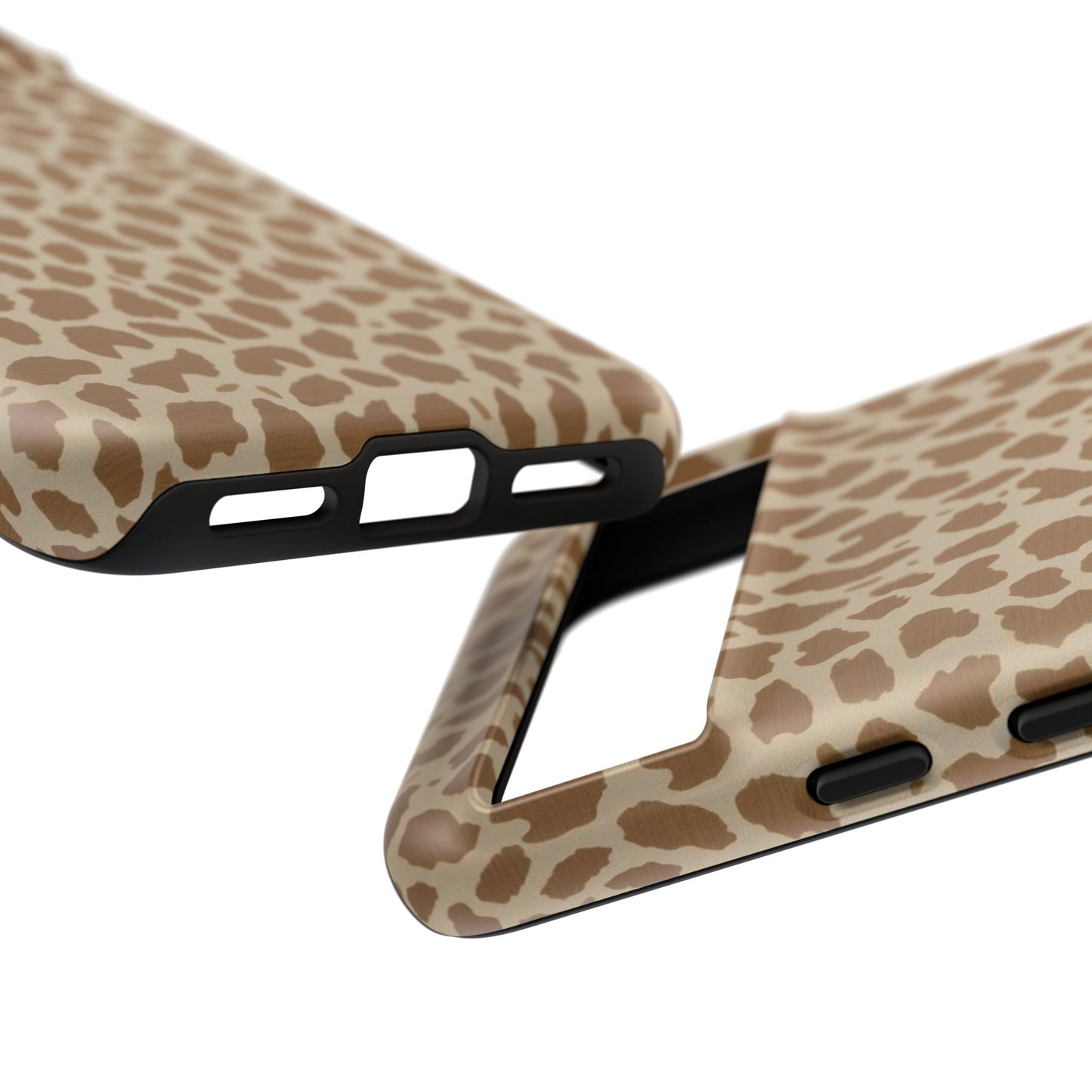 Leopard Print Tough Phone Case — Slim Protective Animal Pattern