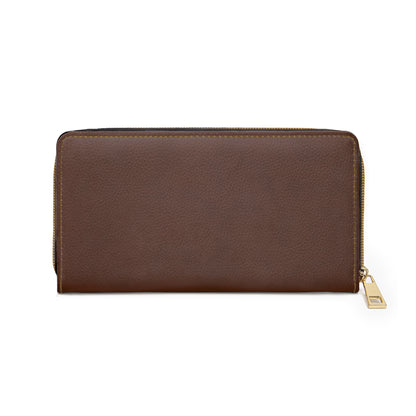 Brown Leather Zipper Wallet – Long Zip Wallet