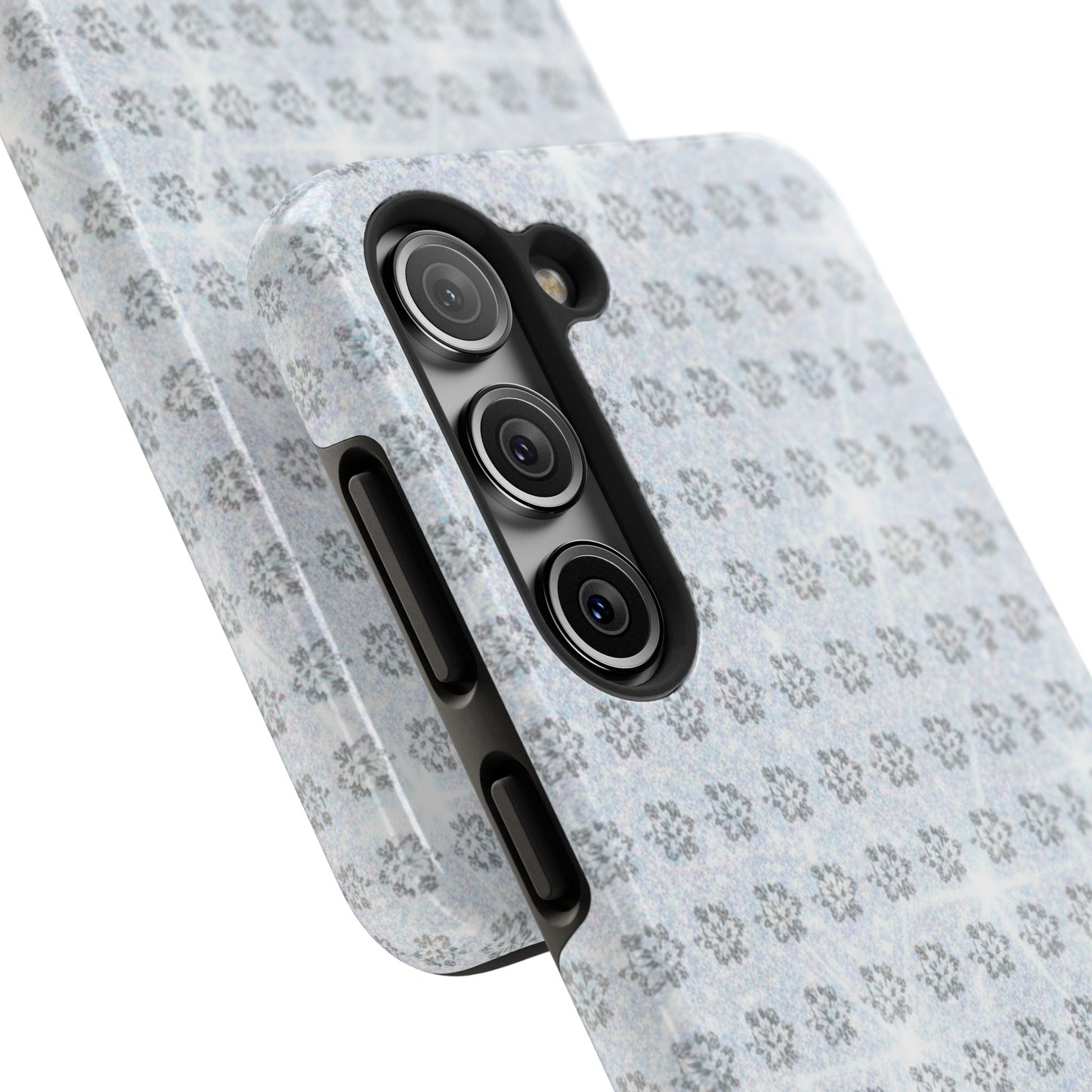 Tough Phone Case — Subtle floral Print Protective Cover