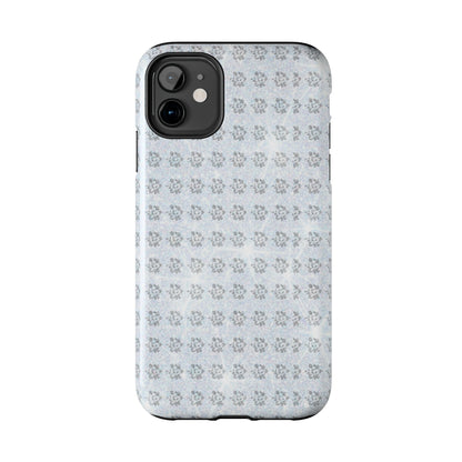 Tough Phone Case — Subtle floral Print Protective Cover