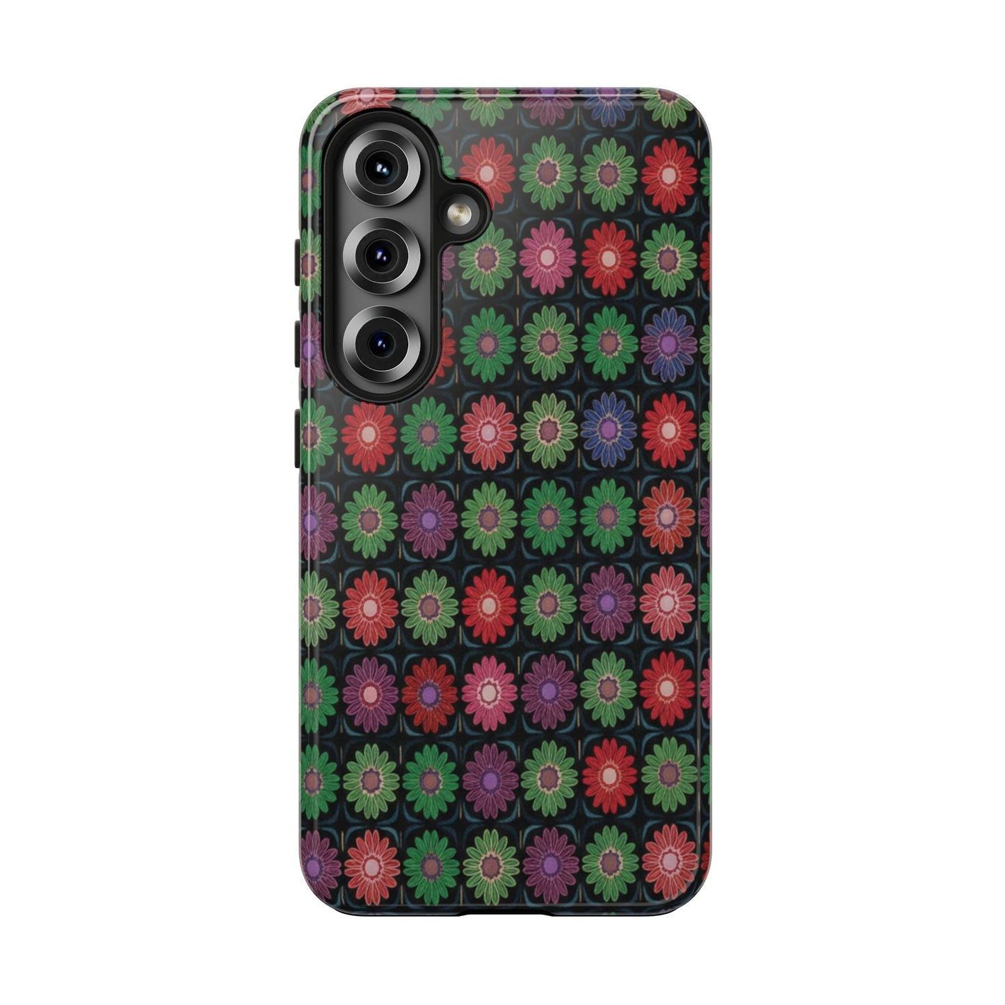 Copy of Floral Sunflower Tough Phone Case — Neutral Daisy Pattern Protective Cover