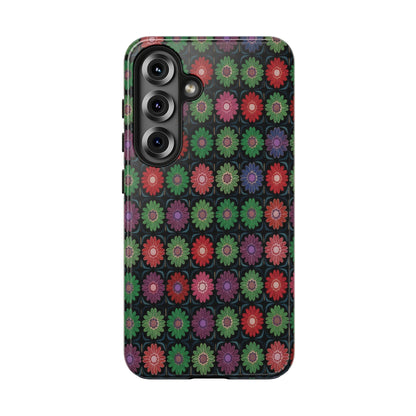 Copy of Floral Sunflower Tough Phone Case — Neutral Daisy Pattern Protective Cover