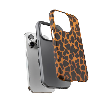 Leopard Print Tough Phone Case — Slim Protective iPhone Cover