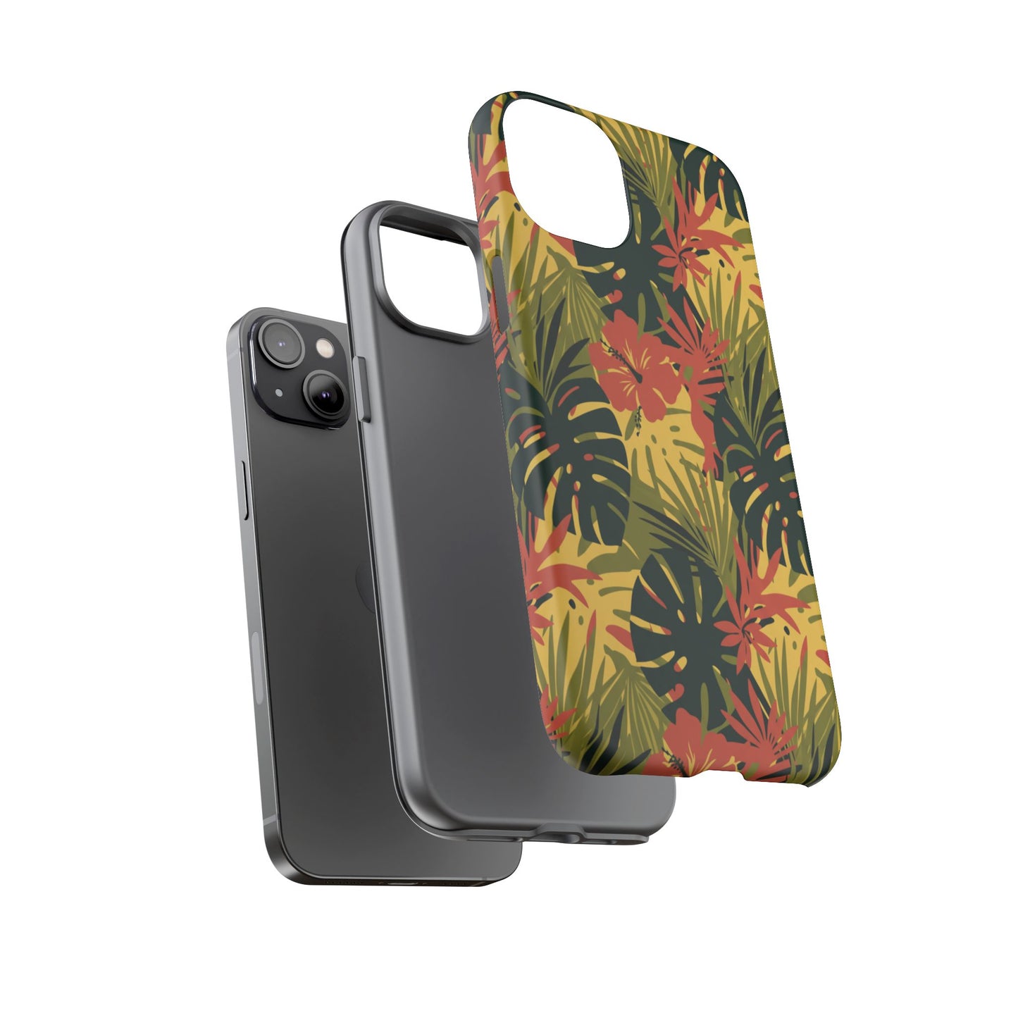 Tropical Hibiscus Phone Case — Durable Floral iPhone Protection