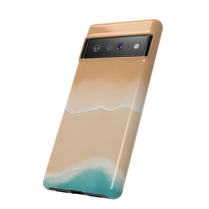 Ocean Shore Tough Phone Case — Beach Wave Protective Cover