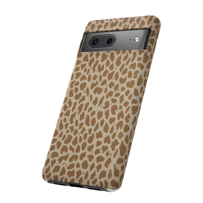 Leopard Print Tough Phone Case — Slim Protective Animal Pattern
