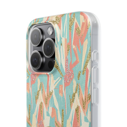 Pastel Abstract Floral Phone Case - Flexi Case