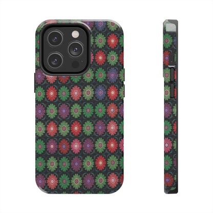 Copy of Floral Sunflower Tough Phone Case — Neutral Daisy Pattern Protective Cover