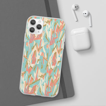 Pastel Abstract Floral Phone Case - Flexi Case