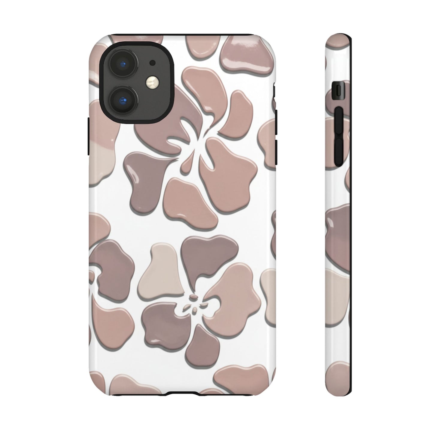 Tough Cases — Neutral Floral Tough Phone Case
