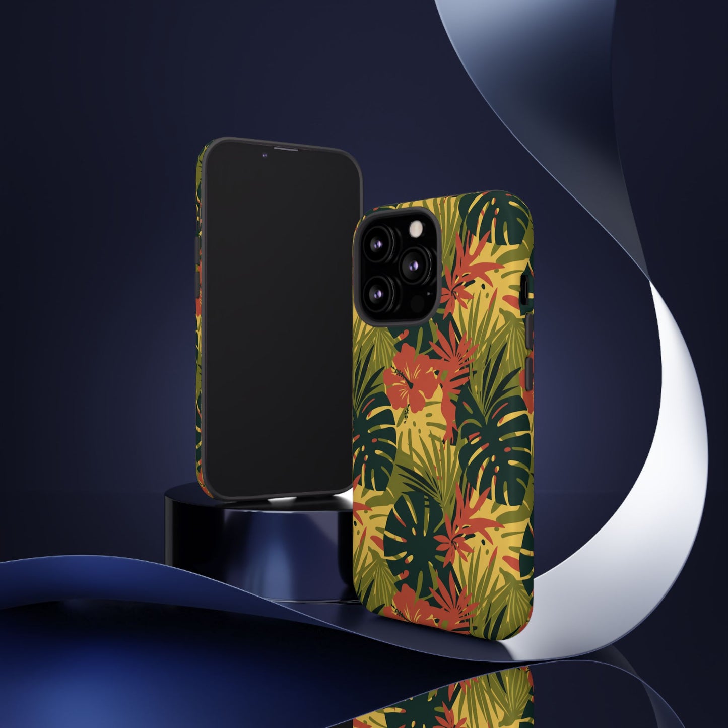 Tropical Hibiscus Phone Case — Durable Floral iPhone Protection