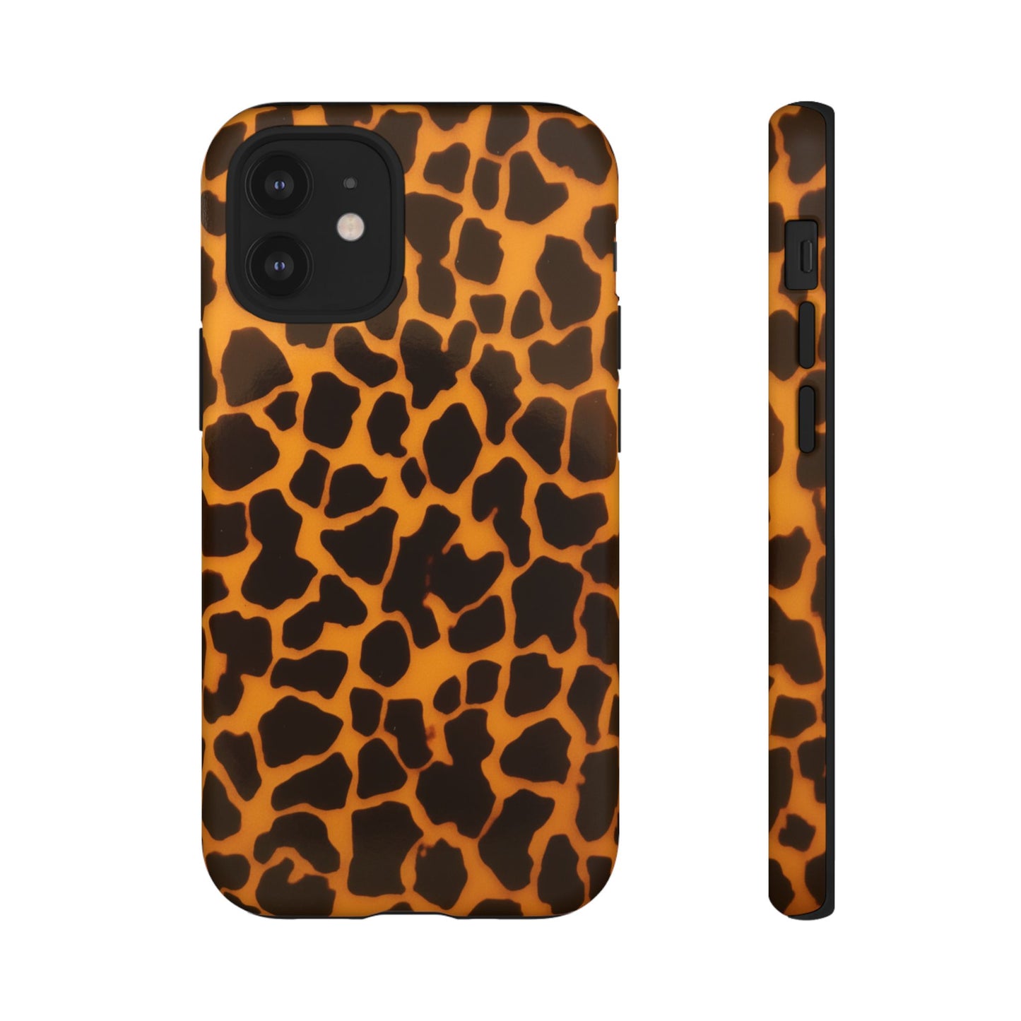 Leopard Print Tough Phone Case — Slim Protective iPhone Cover