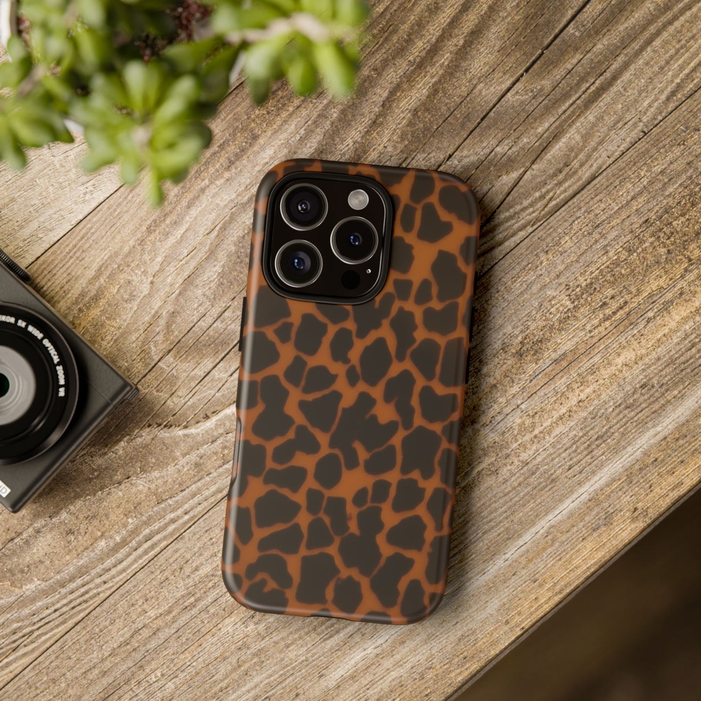 Leopard Print Tough Phone Case