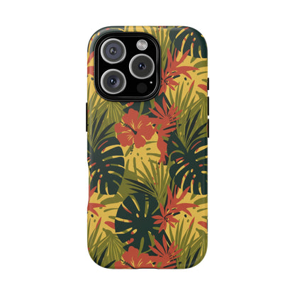 Tropical Hibiscus Phone Case — Durable Floral iPhone Protection