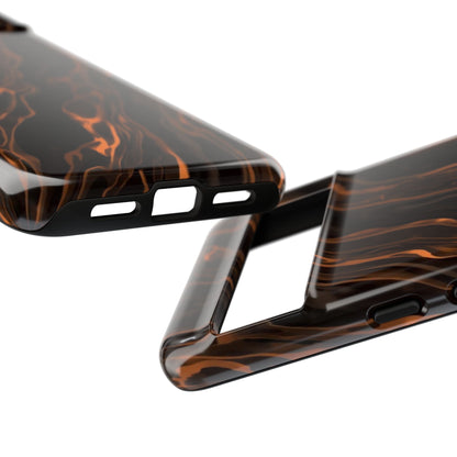 Copper Swirl Phone Case — Tough Protective iPhone Cover