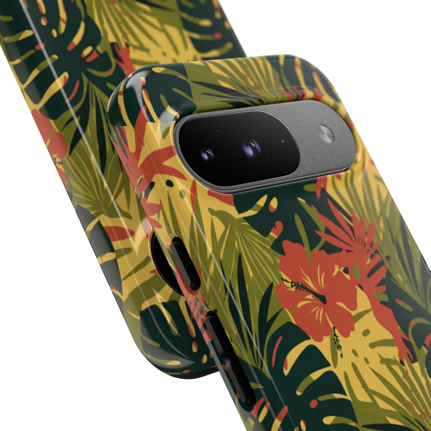 Tropical Hibiscus Phone Case — Durable Floral iPhone Protection