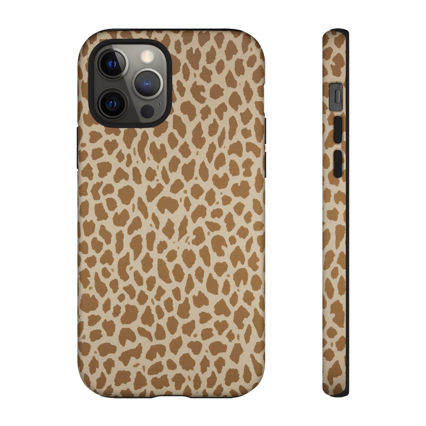 Leopard Print Tough Phone Case — Slim Protective Animal Pattern