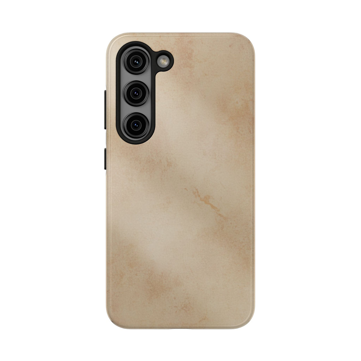 Tough Phone Case — Vintage Beige Marble Protective Phone Cover