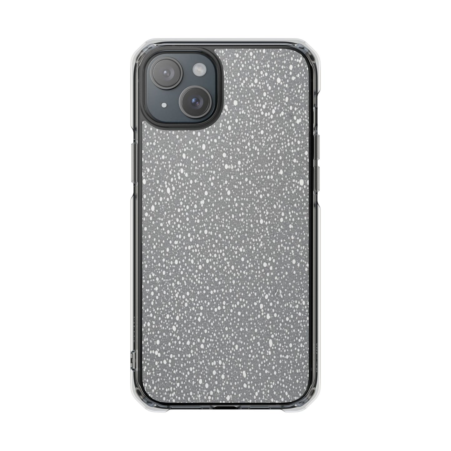 Clear Magnetic Impact Phone Case — Sparkle Glitter Protective Cover