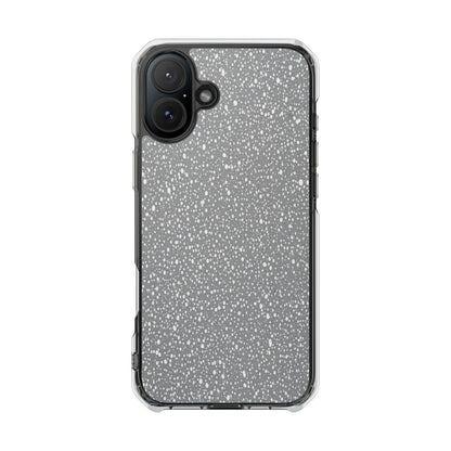 Clear Magnetic Impact Phone Case — Sparkle Glitter Protective Cover