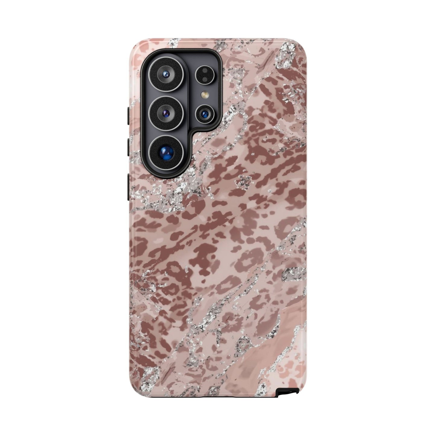 Tropical Monstera Phone Case — Colorful Leaf Protective Tough Case