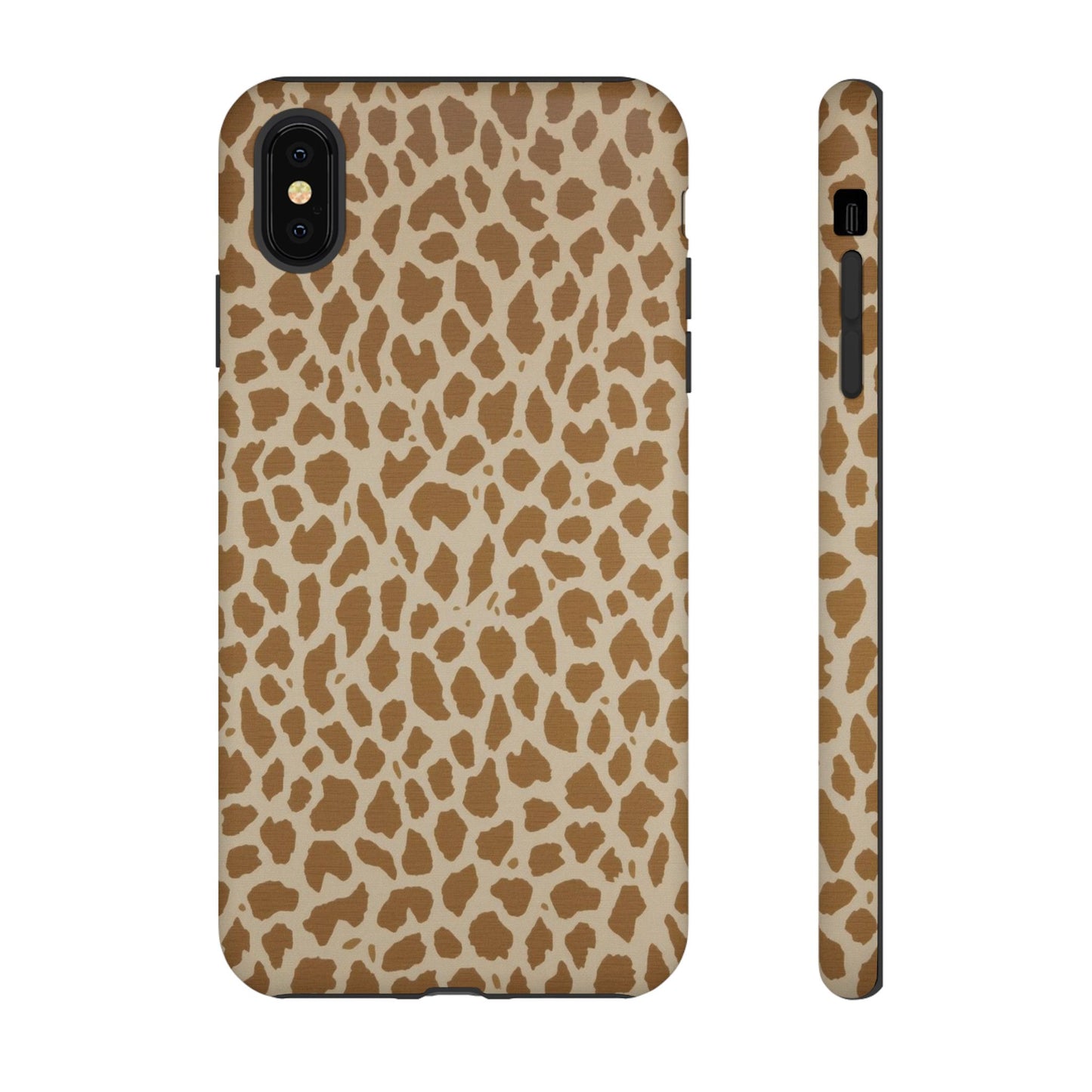 Leopard Print Tough Phone Case — Slim Protective Animal Pattern