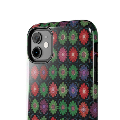 Copy of Floral Sunflower Tough Phone Case — Neutral Daisy Pattern Protective Cover
