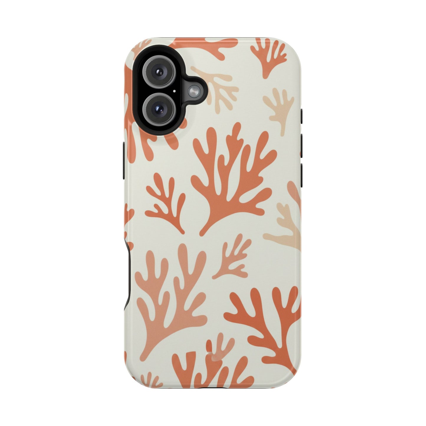 Coral Reef Magnetic Impact Phone Case — Protective MagSafe-Compatible Design
