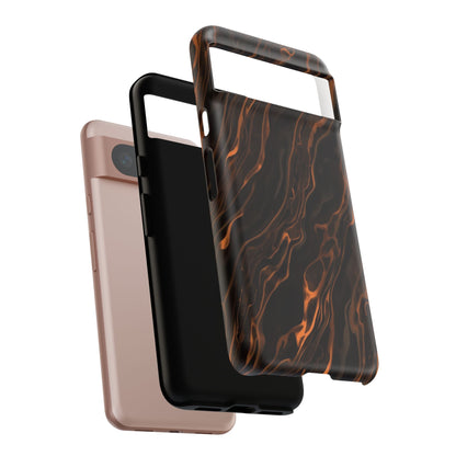 Copper Swirl Phone Case — Tough Protective iPhone Cover