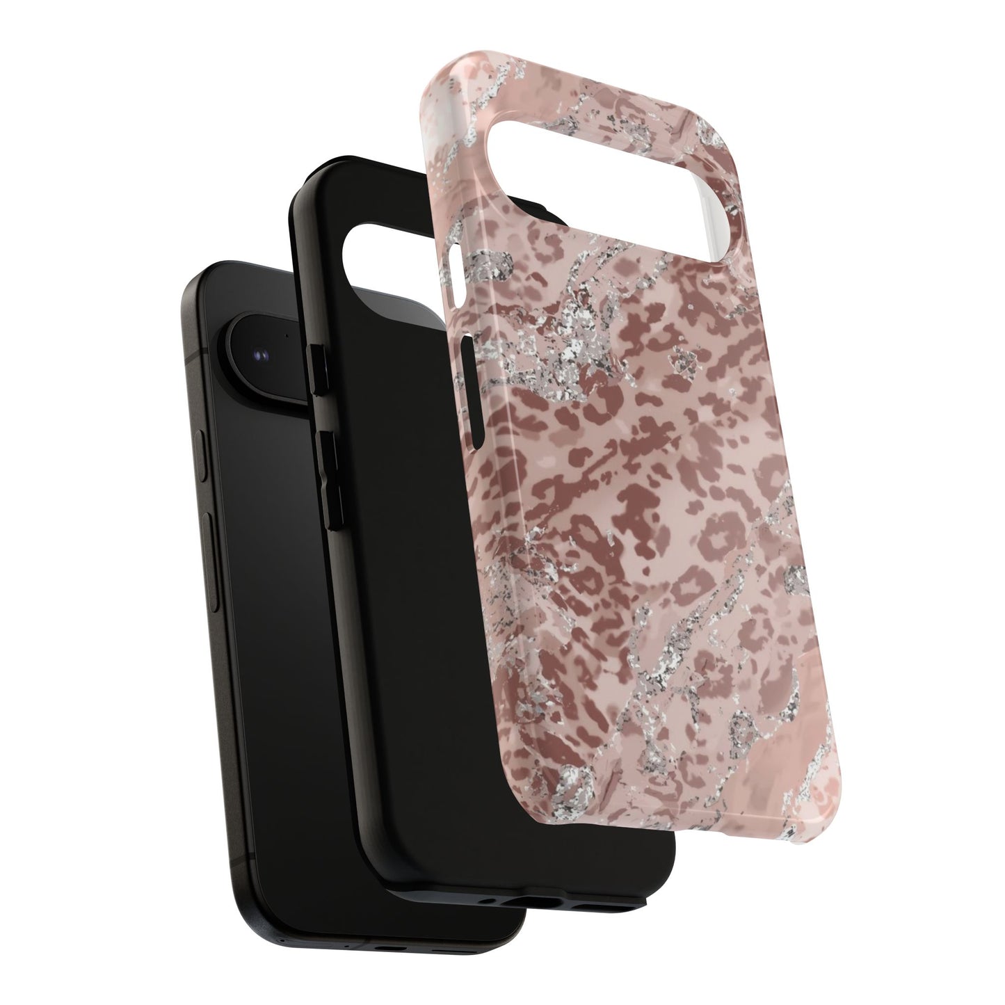 Tropical Monstera Phone Case — Colorful Leaf Protective Tough Case