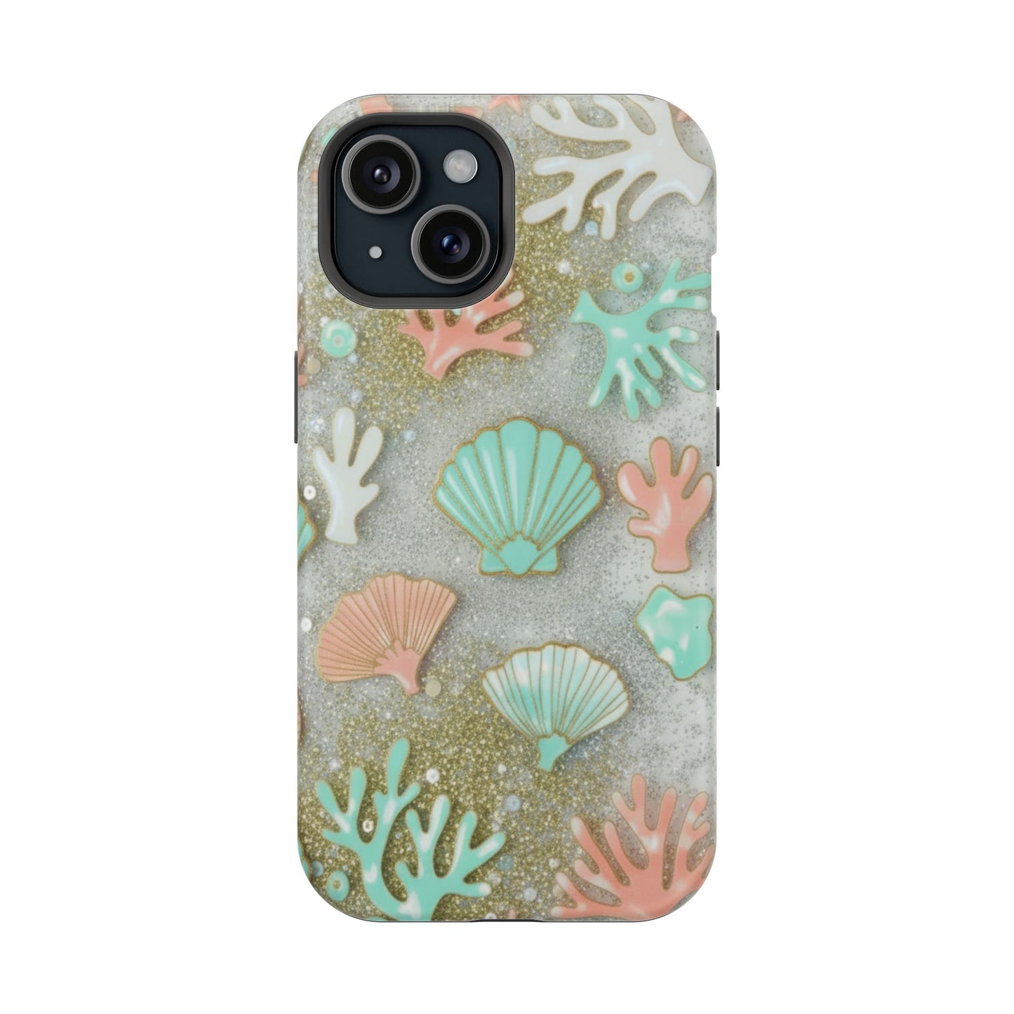 Seashell Coral Magnetic Impact Phone Case
