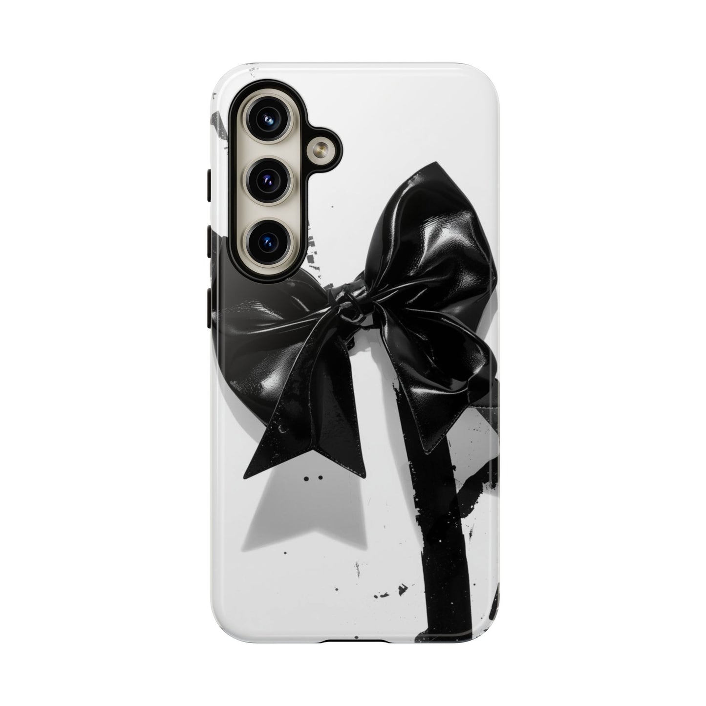 Phone Case — Black Bow Graphic Protective Cover
