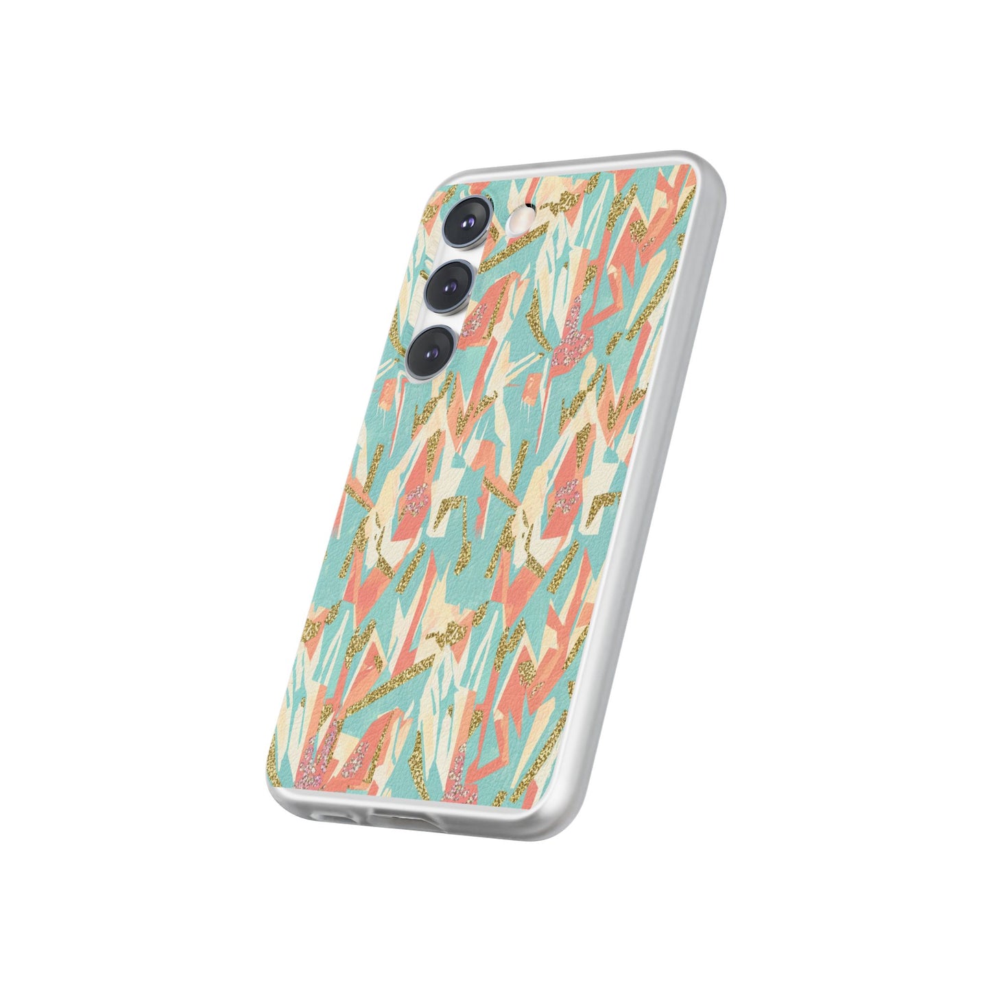 Pastel Abstract Floral Phone Case - Flexi Case