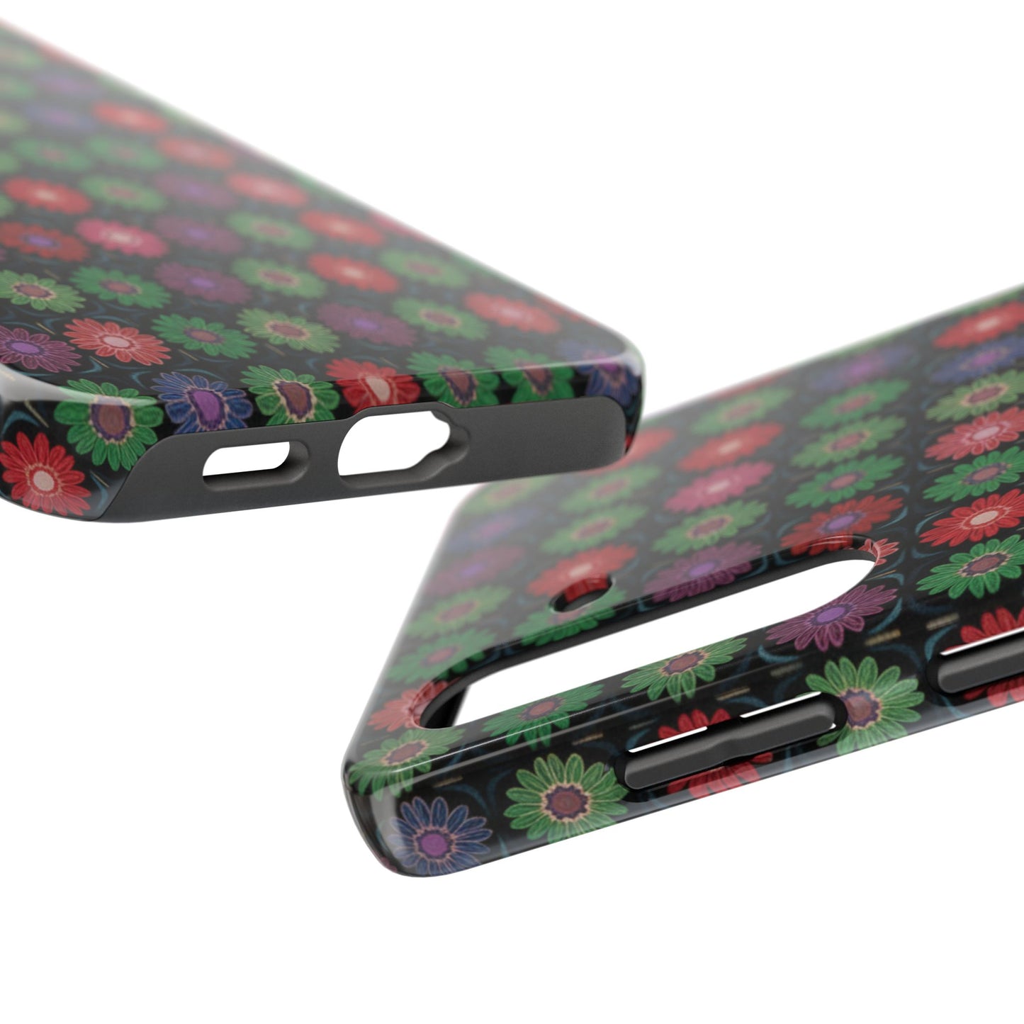 Copy of Floral Sunflower Tough Phone Case — Neutral Daisy Pattern Protective Cover