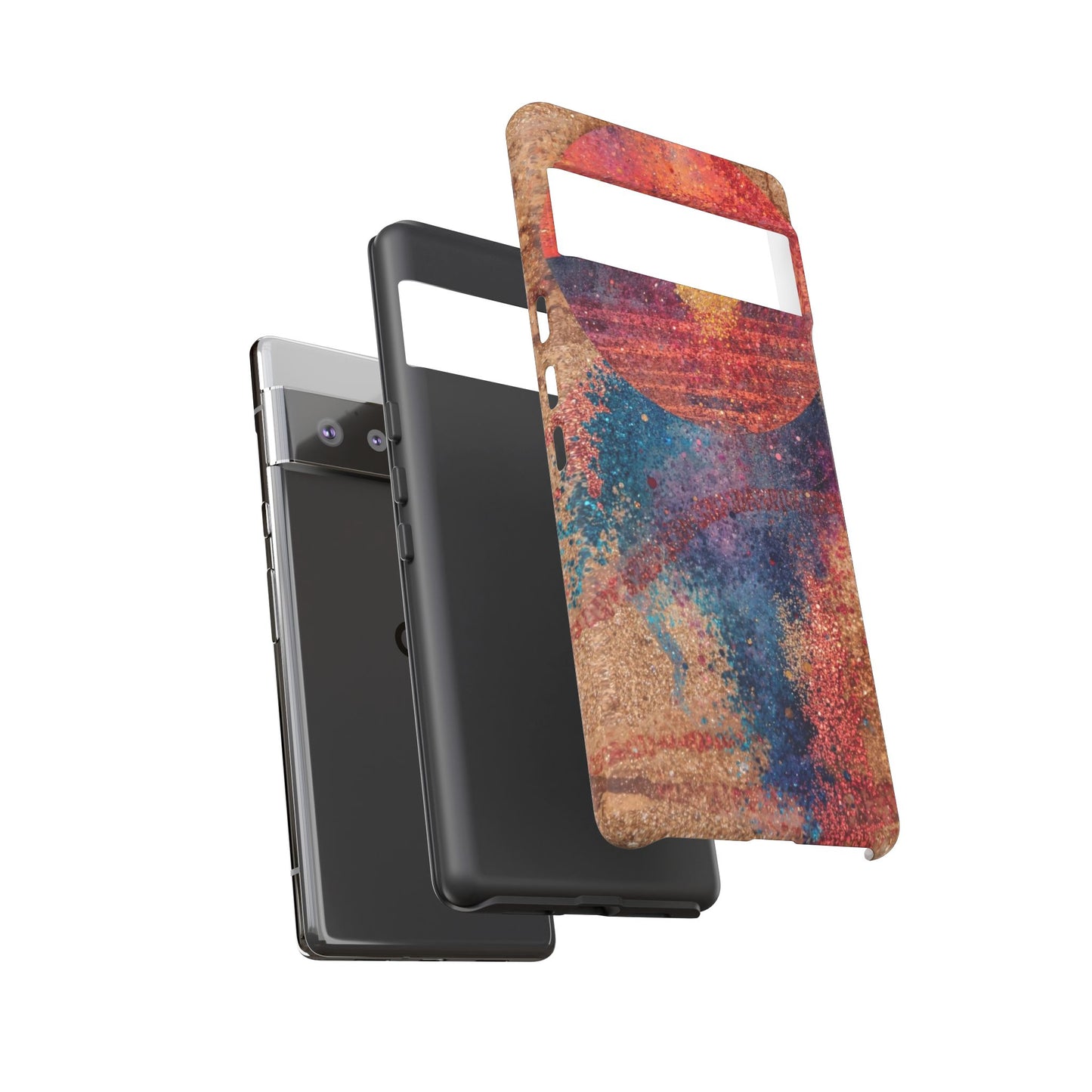 Retro Sunset Tough Phone Case