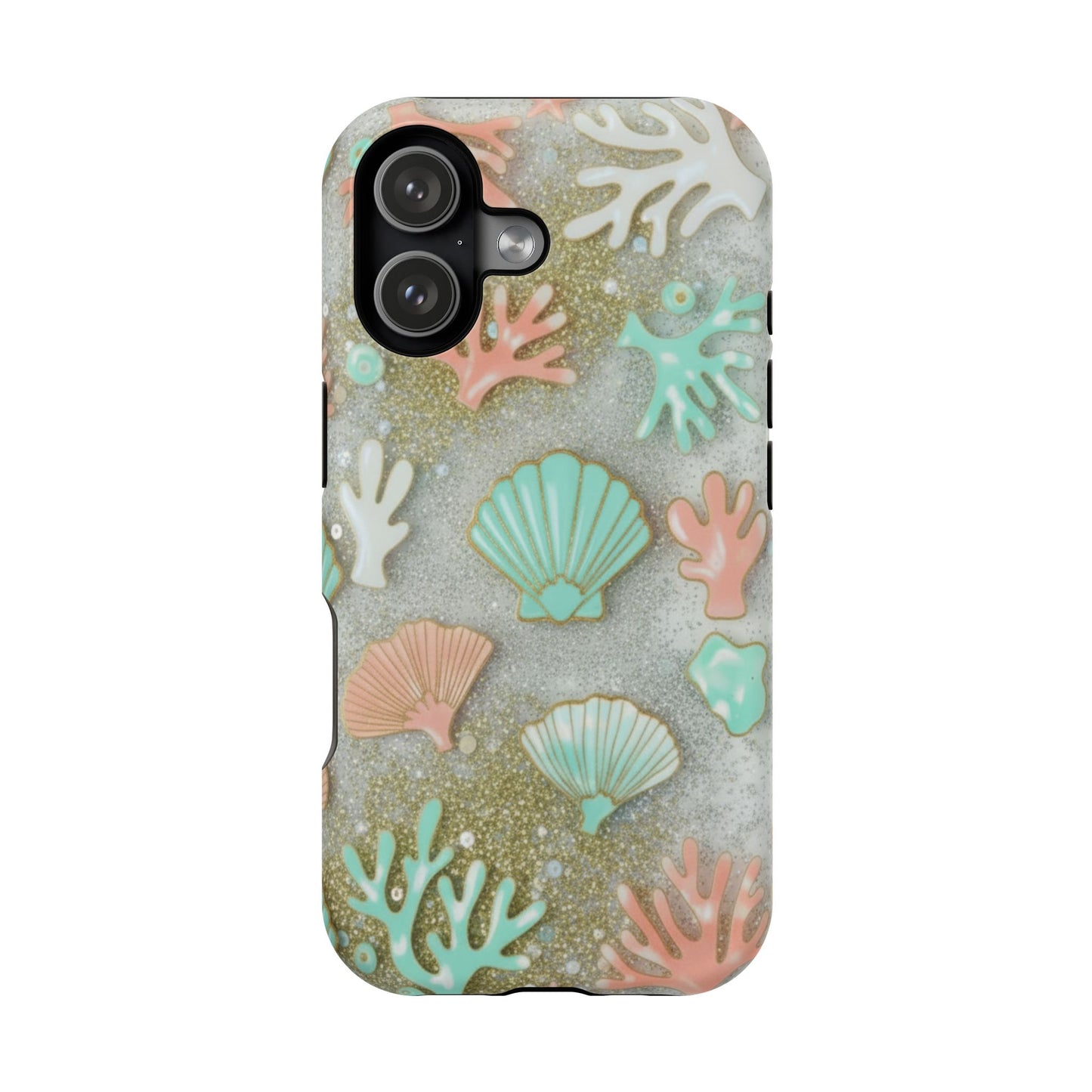 Seashell Coral Magnetic Impact Phone Case